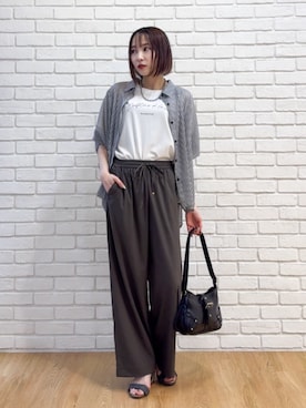 chikaさん（レディース・160cm）の夏コーディネート