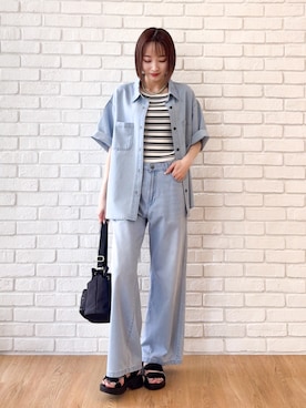 chikaさん(レディース・160cm)の夏コーディネート