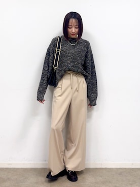 chikaさん（レディース・160cm）の春コーディネート