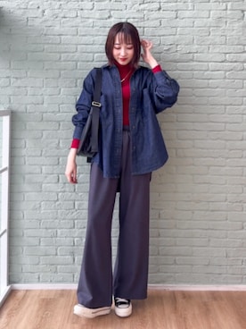 chikaさん（レディース・160cm）の秋コーディネート