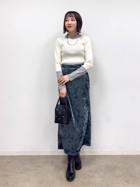 chikaさん（レディース・160cm）の秋コーディネート