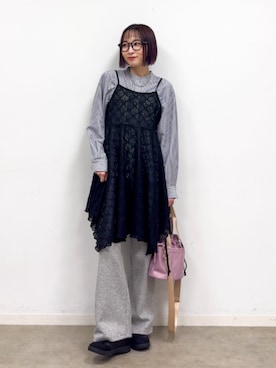 chikaさん（レディース・160cm）の春コーディネート