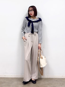 chikaさん（レディース・160cm）の春コーディネート