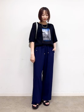 chikaさん（レディース・160cm）の夏コーディネート