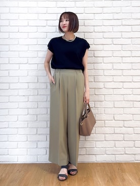 chikaさん（レディース・160cm）の夏コーディネート