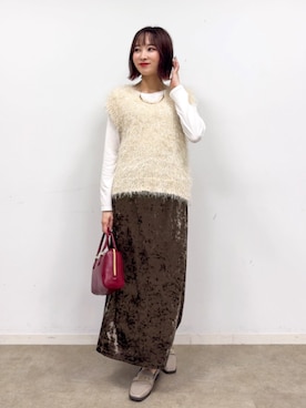 chikaさん（レディース・160cm）の秋コーディネート