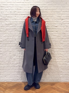 chikaさん（レディース・160cm）の冬コーディネート