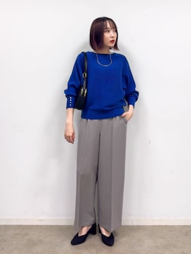 「SHOO・LA・RUE（シューラルー）のアイテム」を使った、chikaさん（レディース・160cm）の秋コーディネート