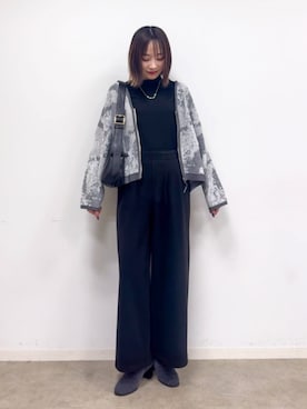 chikaさん（レディース・160cm）の冬コーディネート