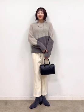 「SHOO・LA・RUE（シューラルー）のアイテム」を使った、chikaさん（レディース・160cm）の秋コーディネート