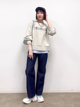 chikaさん（レディース・160cm）の春コーディネート