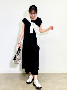 chikaさん（レディース・160cm）の夏コーディネート