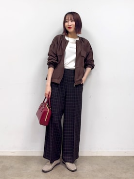 chikaさん(レディース・160cm)の秋コーディネート
