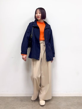 chikaさん（レディース・160cm）の春コーディネート