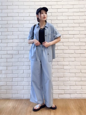 chikaさん(レディース・160cm)の夏コーディネート