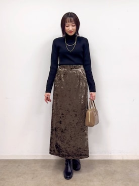 「SHOO・LA・RUE（シューラルー）のアイテム」を使った、chikaさん（レディース・160cm）の秋コーディネート