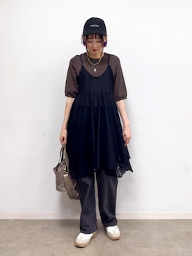 「Lee（リー）のアイテム」を使った、chikaさん（レディース・160cm）の春コーディネート
