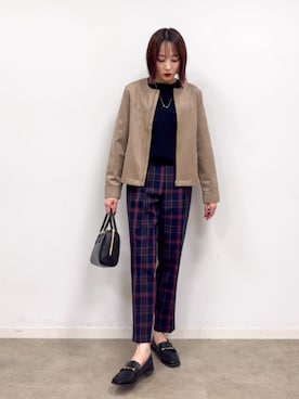 chikaさん（レディース・160cm）の秋コーディネート