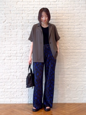 「Lee（リー）のアイテム」を使った、chikaさん（レディース・160cm）の夏コーディネート