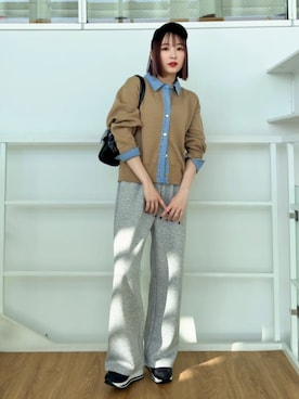 chikaさん（レディース・160cm）の冬コーディネート