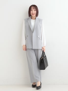 chikaさん（レディース・160cm）の冬コーディネート