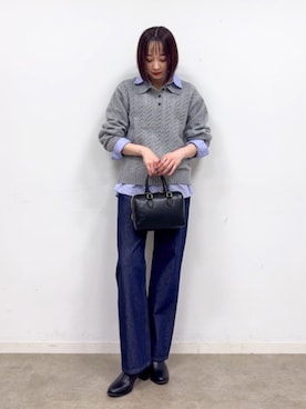 chikaさん（レディース・160cm）の冬コーディネート