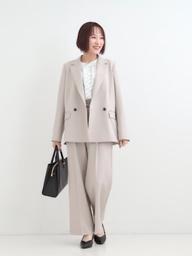 chikaさん（レディース・160cm）の春コーディネート