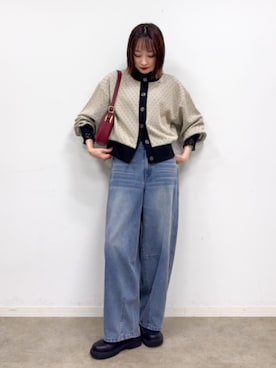 「SHOO・LA・RUE（シューラルー）のアイテム」を使った、chikaさん（レディース・160cm）の秋コーディネート