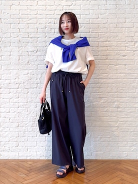 「Lee（リー）のアイテム」を使った、chikaさん（レディース・160cm）の夏コーディネート