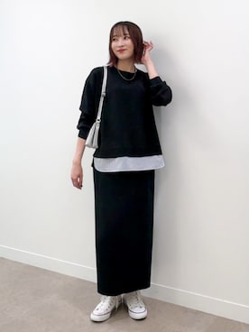 「骨格ウェーブ」｜chikaさん（レディース・160cm）の秋コーディネート