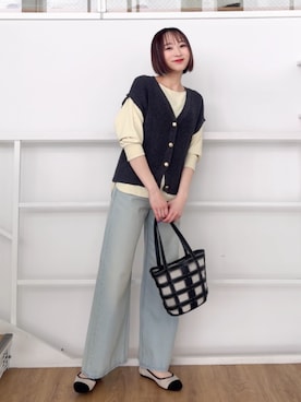 chikaさん（レディース・160cm）の春コーディネート