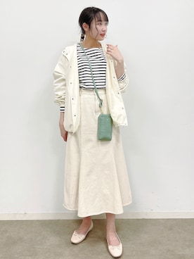 chikaさん（レディース・160cm）の春コーディネート