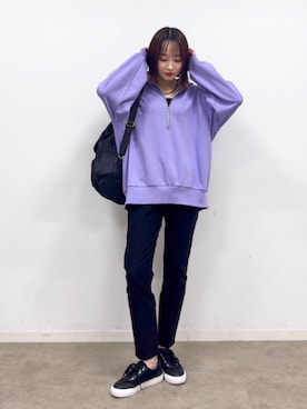 「骨格ウェーブ」｜chikaさん（レディース・160cm）の秋コーディネート