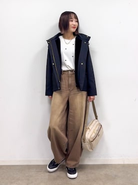 「SHOO・LA・RUE（シューラルー）のアイテム」を使った、chikaさん（レディース・160cm）の秋コーディネート