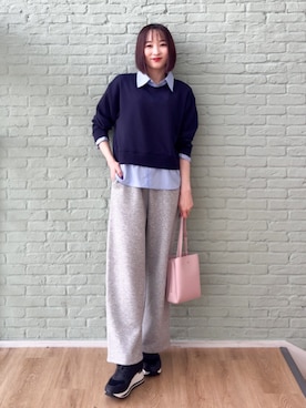 chikaさん（レディース・160cm）の冬コーディネート