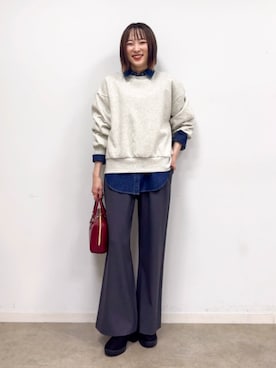 chikaさん（レディース・160cm）の冬コーディネート