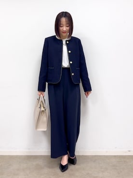 chikaさん（レディース・160cm）の冬コーディネート