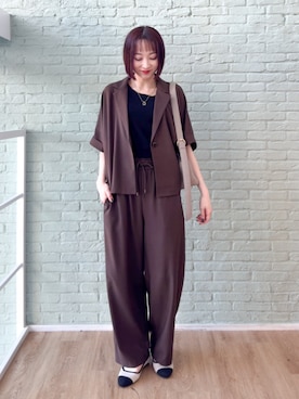 chikaさん（レディース・160cm）の春コーディネート