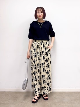 chikaさん（レディース・160cm）の春コーディネート