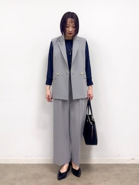 chikaさん（レディース・160cm）の春コーディネート