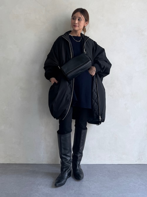BEARDSLEY 中綿BIGポンチョコート BEARDSLEY ポンチョ 中綿BIGポンチョコート レディース