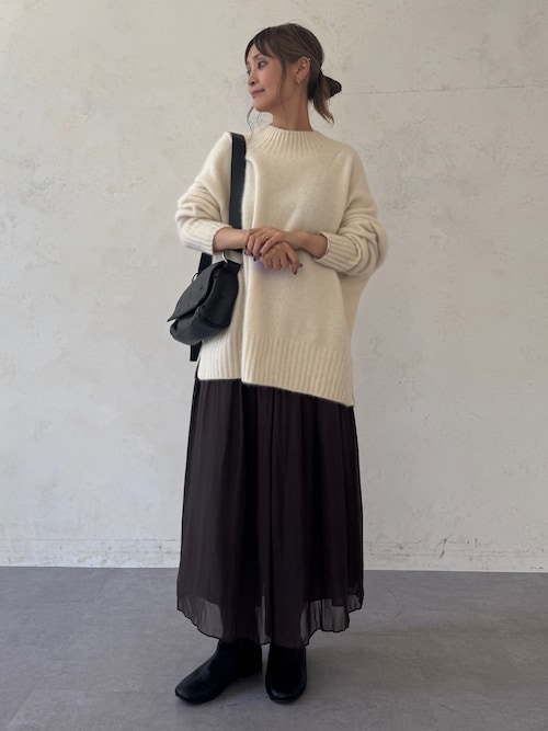 短時間着用　ビアズリー NEW シワシフォンギャザーパンツ BEARDSLEY｜シワシフォンギャザーパンツ | Rakuten Fashion(楽天