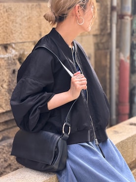 「BEARDSLEY（ビアズリー）のアイテム」を使った、naturoさん（レディース・158cm）の夏コーディネート