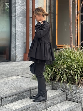 「BEARDSLEY（ビアズリー）のアイテム」を使った、naturoさん（レディース・158cm）の冬コーディネート