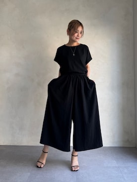 「BEARDSLEY（ビアズリー）のアイテム」を使った、naturoさん（レディース・158cm）の春コーディネート