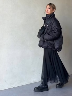 「BEARDSLEY（ビアズリー）のアイテム」を使った、naturoさん（レディース・158cm）の秋コーディネート