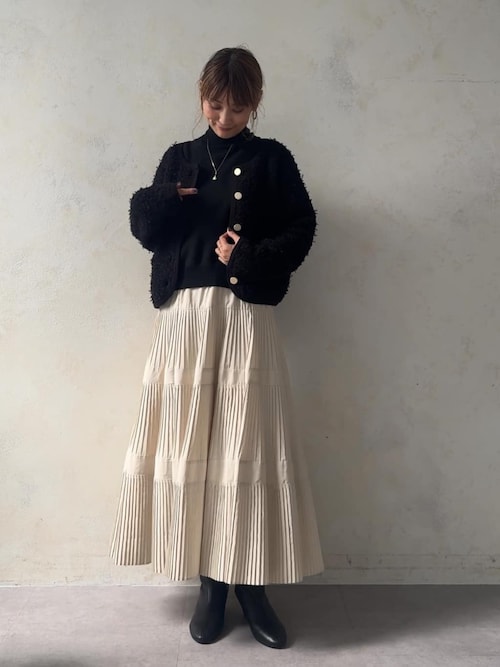 セール】ニットチュールジャケット（カーディガン/ボレロ）｜BEARDSLEY