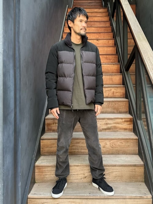 セール】コンビマテリアル ダウンジャケット MTCP2022（ダウン