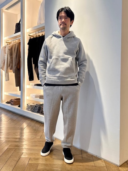JAMES PERSE 丸の内店Wada_TOMORROWLANDさんのパーカーを使った 