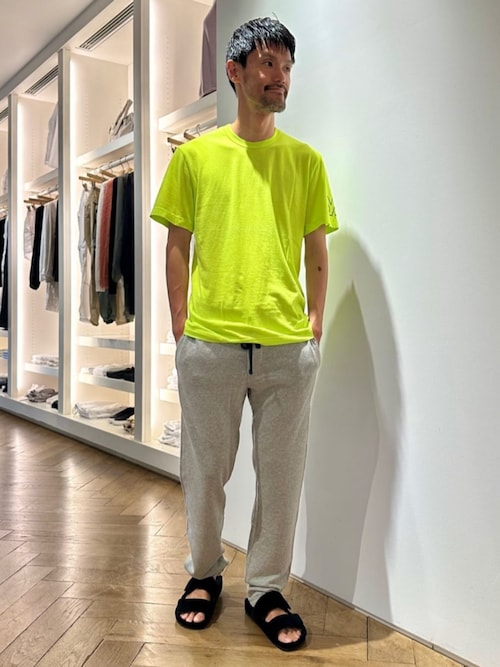 tシャツ Tシャツ YOSEMITEロゴプリント クルーネックTシャツ MLJ3311AK セールYOSEMITEロゴプリント クルーネックTシャツ MHE3311AK（T